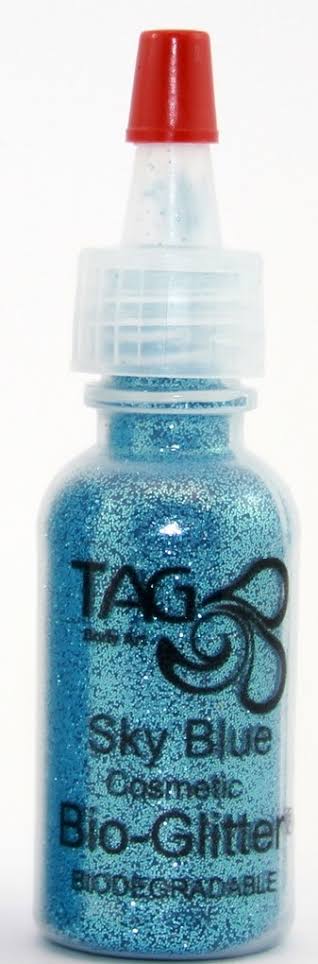 TAG Bioglitter 15ml Puffer Bottel 15ml- Sky Blue