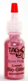 TAG Bioglitter 15ml Puffer Bottle 15ml- Rose Pink