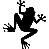 Glitter Tattoo Stencil - Frog