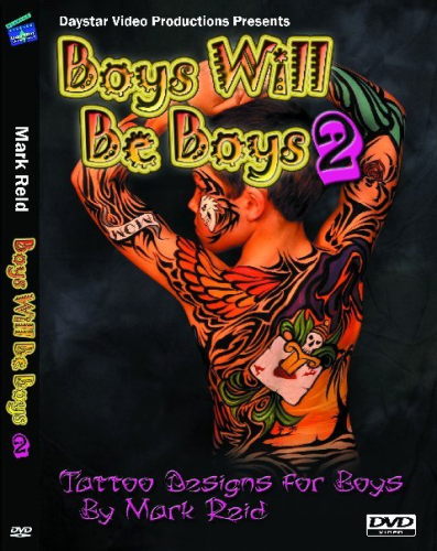 Mark Reid Boys will be Boys Volume 2- Tattoo inspired  Face and Body Painting DVD