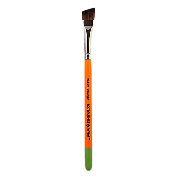 BOLT | Face Painting Brushes by Jest Paint - Medium FIRM Angle 5/8 inch