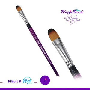 Blazin Face Painting Brush by Marcela Bustamante | Filbert 8