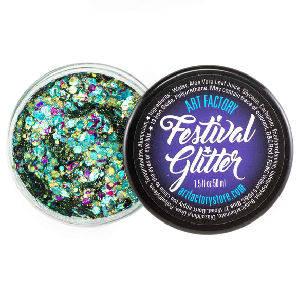 Art Factory Festival Chunky Glitter Gel | Mermaid 35ml