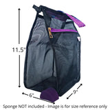 Face Painters Sponge Bag for Sponges | Black Mesh by Jest Paint
