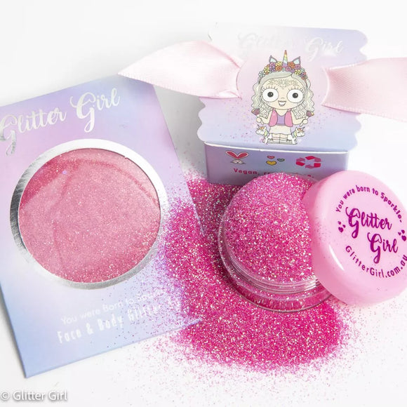 Glitter Girl Biodegradable Eco Glitter- Pink Sparkle
