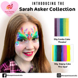 Face Paint Australia Rainbow Cake- Pimelea by Sarah Asker 50g