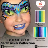 Face Paint Australia Rainbow Cake- Pimelea by Sarah Asker 50g