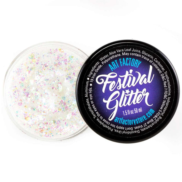 Art Factory Festival Chunky Glitter Gel | snowflake 35ml