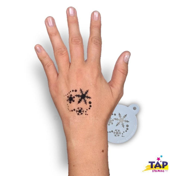 TAP Face Painting Stencils- TAP #015 Snowflakes