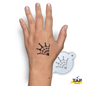 TAP Face Painting Stencils- TAP #024 Spider Web