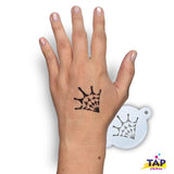 TAP Face Painting Stencils- TAP #024 Spider Web