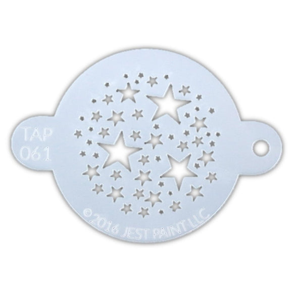 TAP Face Painting Stencils- TAP #061 Stars