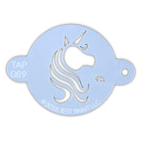 TAP Face Painting Stencils- TAP #089 Unicorn Head with Eye