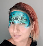 TAP Face Painting Stencils- TAP #93 Mermaid with shell