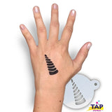 TAP Face Painting Stencils- TAP #104 Unicorn Horn