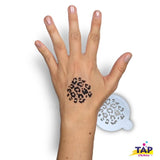 TAP Face Painting Stencils- TAP #006 Cheetah Print