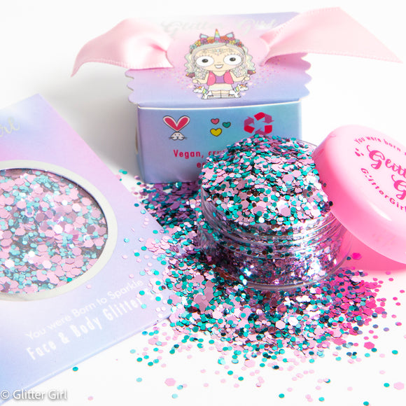 Glitter Girl Biodegradable Eco Glitter- Unicorn Wonder