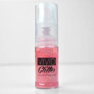 VIVID Glitter | Fine Mist Glitter Spray Pump | Flamingo 14ml