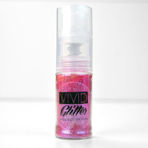 VIVID Glitter | Fine Mist Glitter Spray Pump | Hot Pink14ml