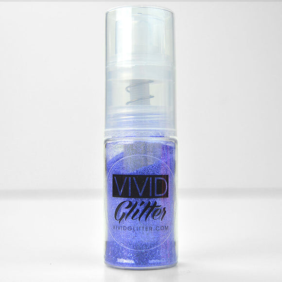 VIVID Glitter | Fine Mist Glitter Spray Pump | Jazz Violet 14ml