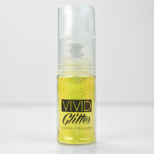 VIVID Glitter | Fine Mist Glitter Spray Pump | Lemonade  14ml