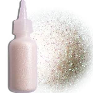 TAG holographic white face painting glitter