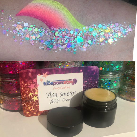 Wholesale (for approved resellers only)-  Birdwing Products non smear glitter cream base 50g x 10 pots