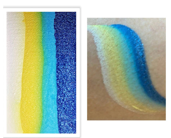 Face Paints Australia- One Stroke Rainbow Cake-  Budgie 30g