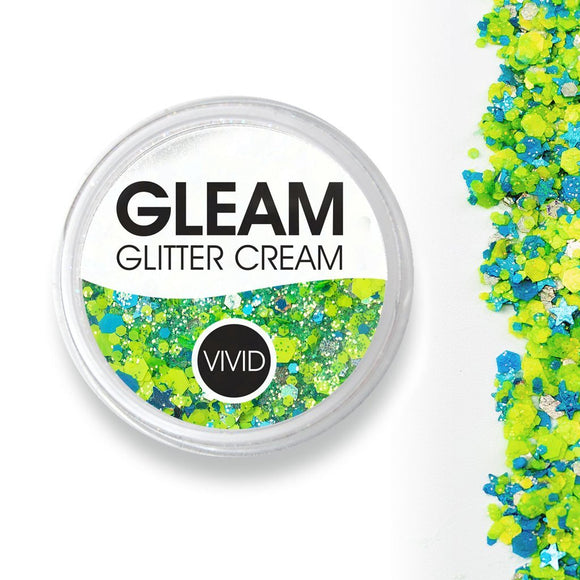 Vivid non smear Glitter cream- Breeze 7.5g