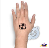 TAP Face Painting Stencils- TAP #020 soccer ball
