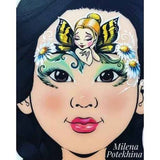 Milena Face Painting stencils- face and arms set D19