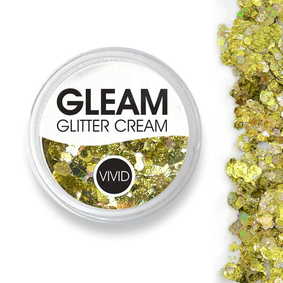 Vivid non smear Glitter cream- Gold dust