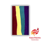 Face Paints Australia- One Stroke Rainbow Cake-  Acacia 30g