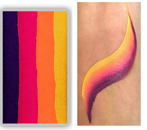 Face Paints Australia- One Stroke Rainbow Cake- Telopea 30g