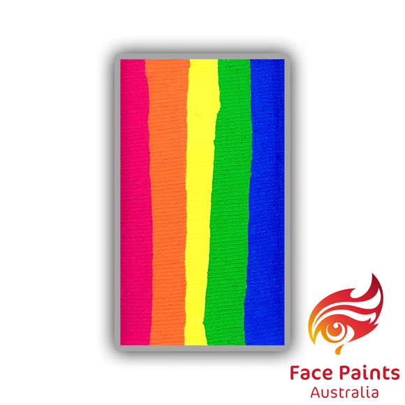 Face Paints Australia- One Stroke Rainbow Cake- Persimmon 30g