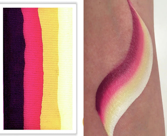 Face Paints Australia- One Stroke Rainbow Cake-  Grevillia 30g