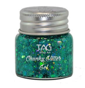 Tag Chunky Glitter gel - Mermaid Aqua 20g