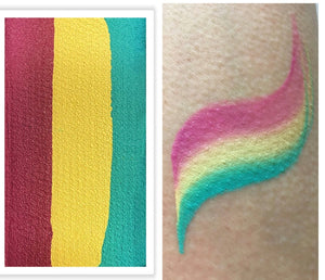 Face Paints Australia- One Stroke Rainbow Cake-  Geebung 30g
