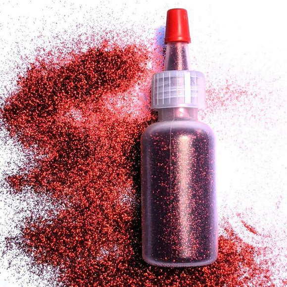 TAG cosmetic glitter 15ml- Ruby Red- perfect for Rudolph’s nose! ❤️